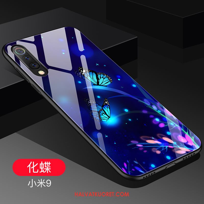 Xiaomi Mi 9 Kuoret Silikoni Kotelo Net Red, Xiaomi Mi 9 Kuori Musta Beige