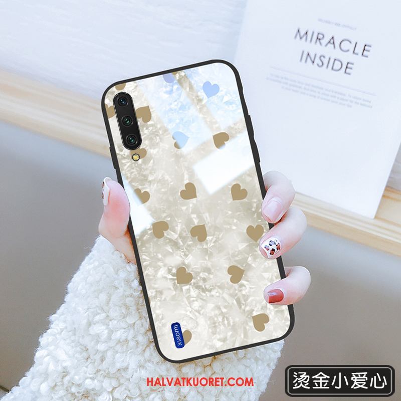 Xiaomi Mi 9 Lite Kuoret Ihana Luova Lasi, Xiaomi Mi 9 Lite Kuori Kotelo All Inclusive Beige