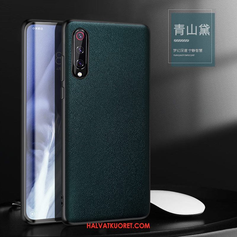 Xiaomi Mi 9 Lite Kuoret Kotelo Pieni Liiketoiminta, Xiaomi Mi 9 Lite Kuori Puhelimen Aito Nahka Beige