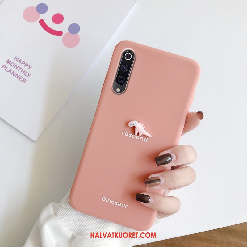 Xiaomi Mi 9 Lite Kuoret Net Red Lohikäärme Kotelo, Xiaomi Mi 9 Lite Kuori Pehmeä Neste Nuoret Beige