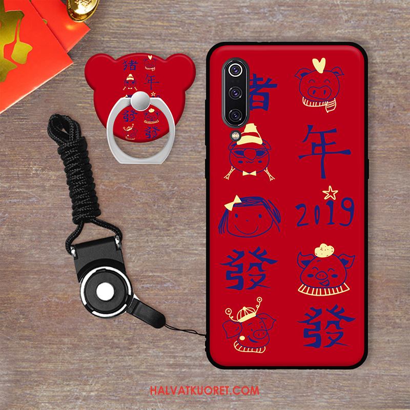 Xiaomi Mi 9 Se Kuoret Puhelimen Persoonallisuus Kotelo, Xiaomi Mi 9 Se Kuori Punainen Beige