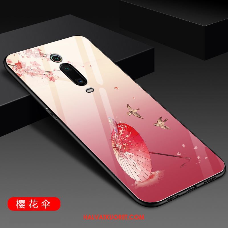 Xiaomi Mi 9t Pro Kuoret Silikoni Karkaisu Ripustettavat Koristeet, Xiaomi Mi 9t Pro Kuori Pieni Suojaus Beige