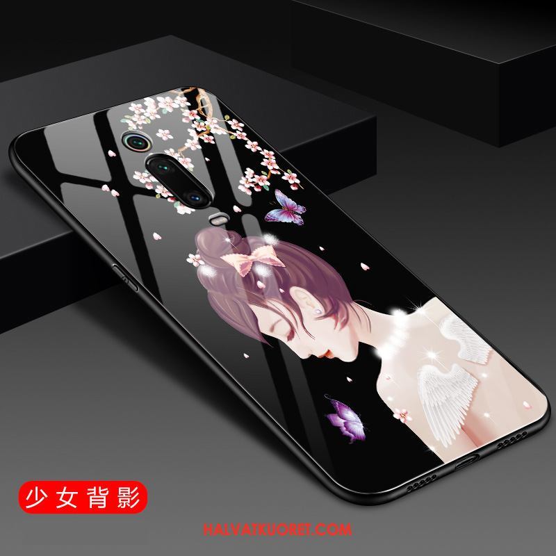 Xiaomi Mi 9t Pro Kuoret Silikoni Karkaisu Ripustettavat Koristeet, Xiaomi Mi 9t Pro Kuori Pieni Suojaus Beige