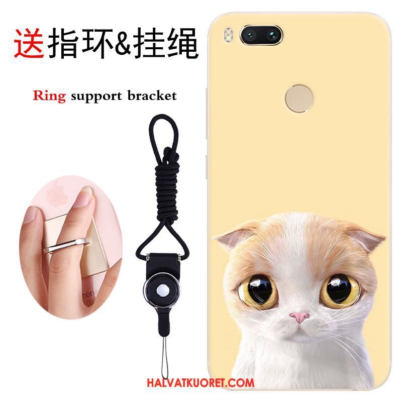 Xiaomi Mi A1 Kuoret Ihana Silikoni Pieni, Xiaomi Mi A1 Kuori Musta Pehmeä Neste Beige