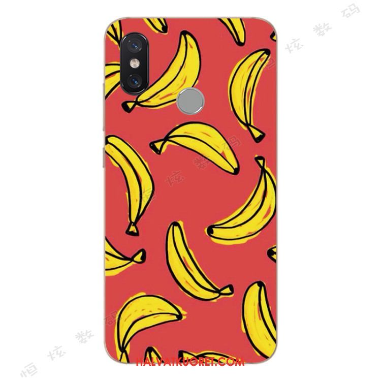 Xiaomi Mi A2 Kuoret Luova All Inclusive Musta, Xiaomi Mi A2 Kuori Puhelimen Mansikka Beige