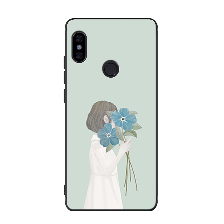 Xiaomi Mi A2 Kuoret Murtumaton Sininen Kotelo, Xiaomi Mi A2 Kuori Trendi Punainen Beige