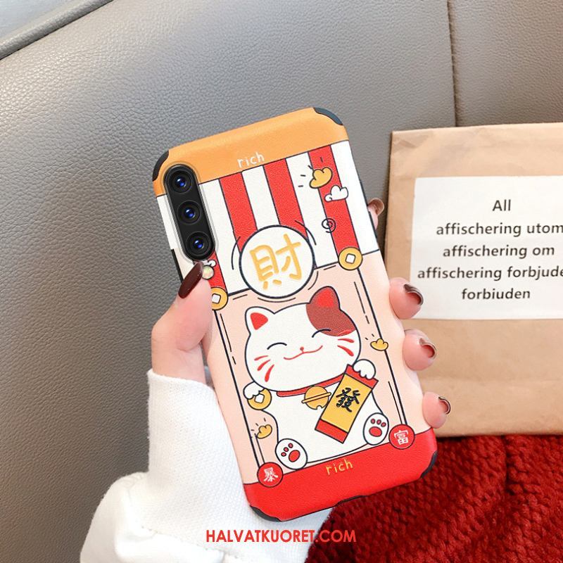 Xiaomi Mi A3 Kuoret Kotelo Nuoret Puhelimen, Xiaomi Mi A3 Kuori Kohokuviointi Beige