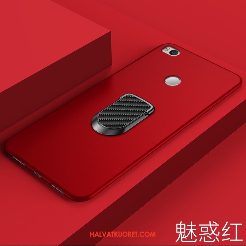 Xiaomi Mi Max 2 Kuoret Persoonallisuus Yksinkertainen Puhelimen, Xiaomi Mi Max 2 Kuori Magneettinen Pesty Suede Beige
