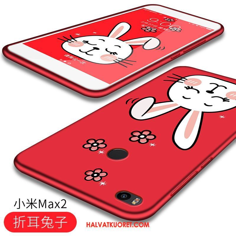 Xiaomi Mi Max 2 Kuoret Sarjakuva All Inclusive Pieni, Xiaomi Mi Max 2 Kuori Pehmeä Neste Suojaus Beige