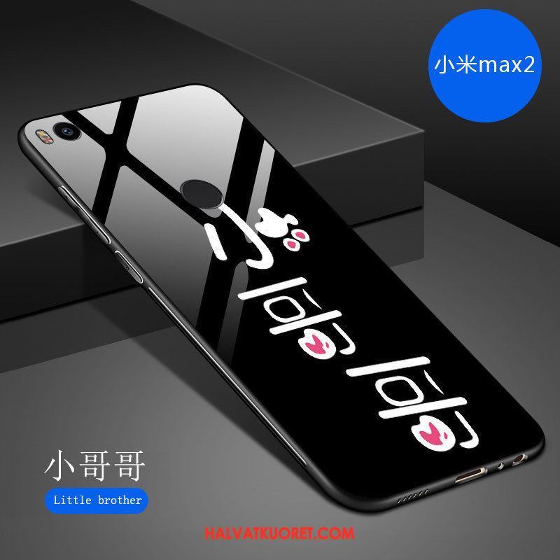 Xiaomi Mi Max 2 Kuoret Suojaus Net Red Persoonallisuus, Xiaomi Mi Max 2 Kuori Pehmeä Neste Sarjakuva Beige