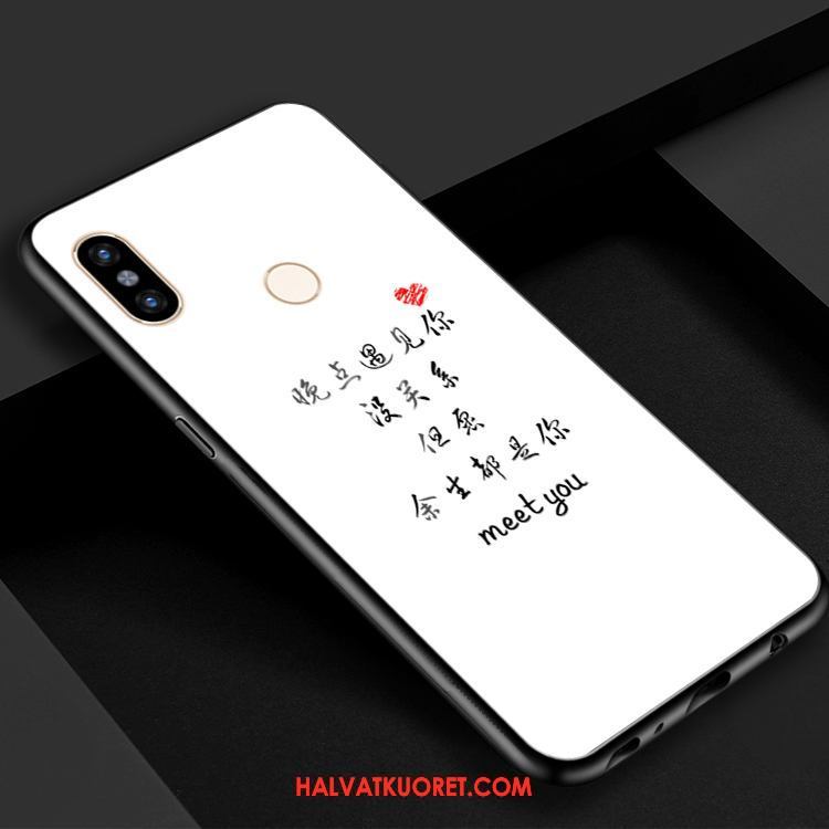 Xiaomi Mi Max 3 Kuoret Peili Luova, Xiaomi Mi Max 3 Kuori Lasi Pieni Beige