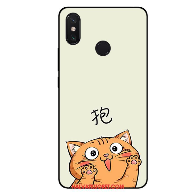 Xiaomi Mi Max 3 Kuoret Persoonallisuus Murtumaton Silikoni, Xiaomi Mi Max 3 Kuori Hauska Puhelimen Beige