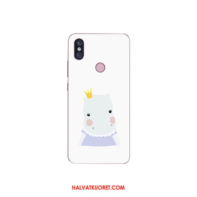 Xiaomi Mi Max 3 Kuoret Sarjakuva Pieni Kotelo, Xiaomi Mi Max 3 Kuori Sininen Beige