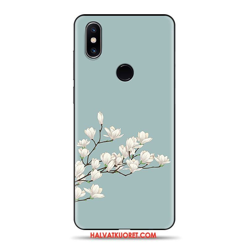 Xiaomi Mi Max 3 Kuoret Suojaus Kustannukset, Xiaomi Mi Max 3 Kuori Pehmeä Neste Murtumaton Beige