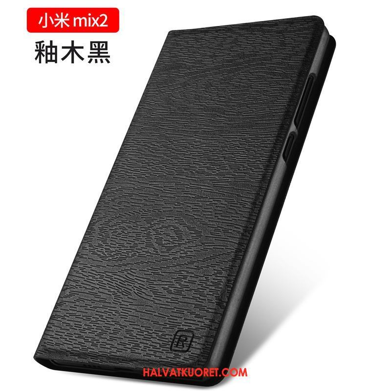 Xiaomi Mi Mix 2 Kuoret Ultra Luova Suojaus, Xiaomi Mi Mix 2 Kuori Nahkakotelo Beige