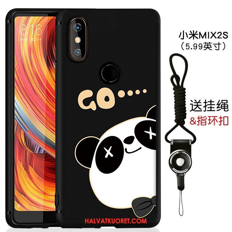 Xiaomi Mi Mix 2s Kuoret All Inclusive Pieni Persoonallisuus, Xiaomi Mi Mix 2s Kuori Suojaus Rakastunut Beige