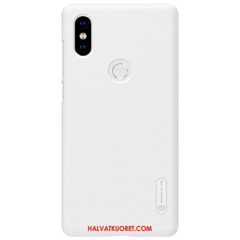 Xiaomi Mi Mix 2s Kuoret Kotelo Pesty Suede Pieni, Xiaomi Mi Mix 2s Kuori Punainen Kulta Beige