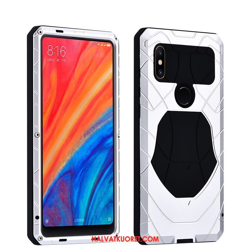 Xiaomi Mi Mix 2s Kuoret Metalli Kolme Puolustusta Kotelo, Xiaomi Mi Mix 2s Kuori Valkoinen Puhelimen Beige