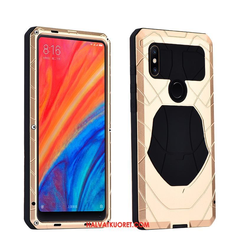 Xiaomi Mi Mix 2s Kuoret Metalli Kolme Puolustusta Kotelo, Xiaomi Mi Mix 2s Kuori Valkoinen Puhelimen Beige