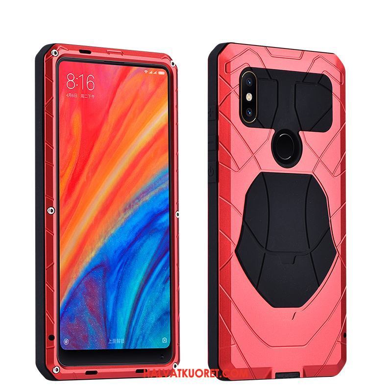 Xiaomi Mi Mix 2s Kuoret Metalli Kolme Puolustusta Kotelo, Xiaomi Mi Mix 2s Kuori Valkoinen Puhelimen Beige