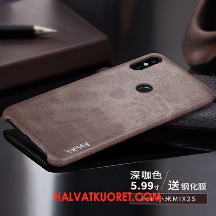 Xiaomi Mi Mix 2s Kuoret Murtumaton Puhelimen, Xiaomi Mi Mix 2s Kuori Liiketoiminta Ylellisyys Braun Beige