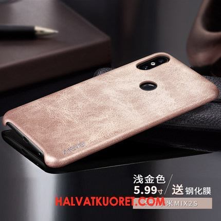 Xiaomi Mi Mix 2s Kuoret Murtumaton Puhelimen, Xiaomi Mi Mix 2s Kuori Liiketoiminta Ylellisyys Braun Beige