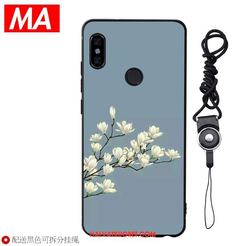 Xiaomi Mi Mix 2s Kuoret Puhelimen Pieni Silikoni, Xiaomi Mi Mix 2s Kuori Sininen Taide Beige