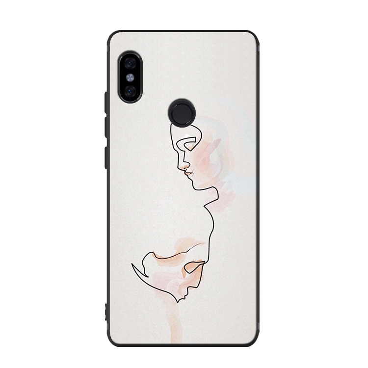 Xiaomi Mi Mix 2s Kuoret Puhelimen Punainen Pieni, Xiaomi Mi Mix 2s Kuori Luova Rakastunut Beige