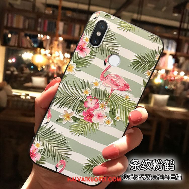 Xiaomi Mi Mix 2s Kuoret Sarjakuva Ihana Puhelimen, Xiaomi Mi Mix 2s Kuori Musta Persoonallisuus Beige