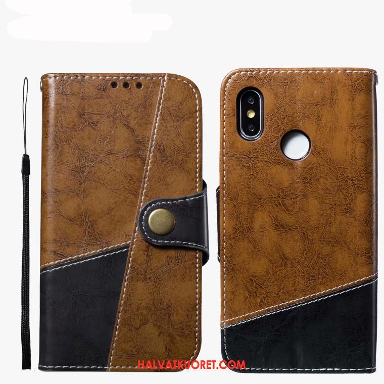 Xiaomi Mi Mix 3 Kuoret Puhelimen Murtumaton All Inclusive, Xiaomi Mi Mix 3 Kuori Värisävyt Trendi Braun Beige