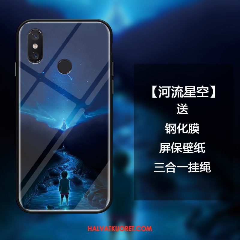 Xiaomi Mi Mix 3 Kuoret Suojaus Tummansininen Ripustettavat Koristeet, Xiaomi Mi Mix 3 Kuori Kotelo Beige