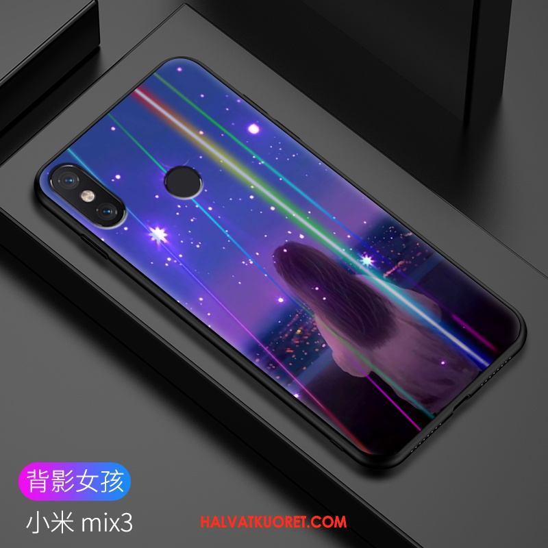 Xiaomi Mi Mix 3 Kuoret Tila Luova Pehmeä Neste, Xiaomi Mi Mix 3 Kuori Ylellisyys Persoonallisuus Beige