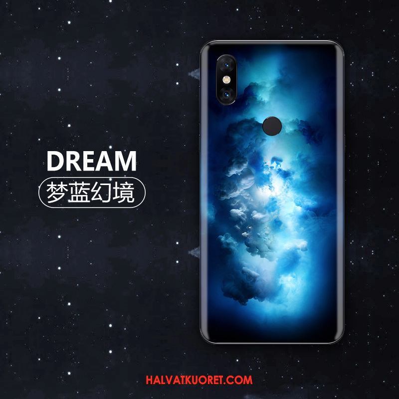 Xiaomi Mi Mix 3 Kuoret Valkoinen Koristelu Takakansi, Xiaomi Mi Mix 3 Kuori Ihana Persoonallisuus Beige