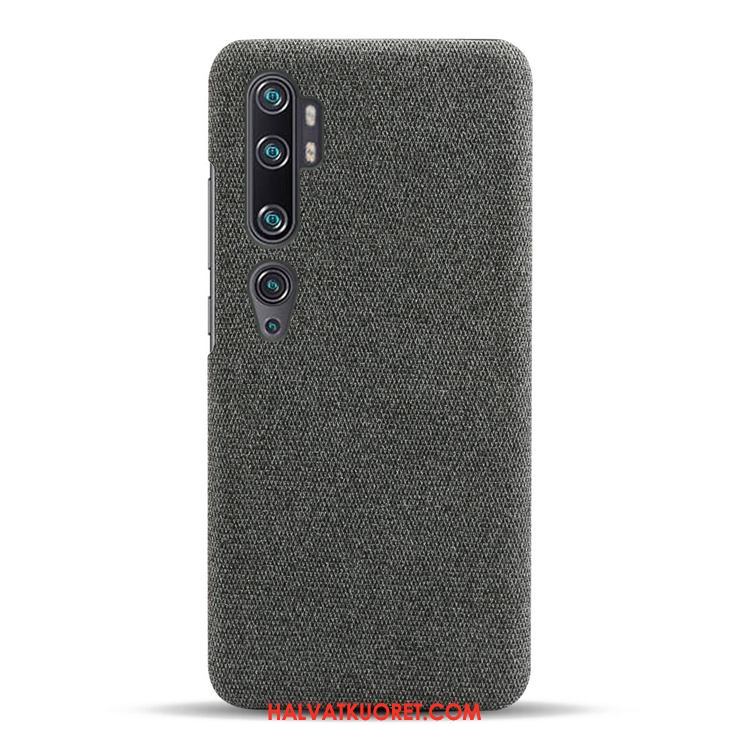 Xiaomi Mi Note 10 Kuoret Kevyt Puhelimen, Xiaomi Mi Note 10 Kuori Kukkakuvio Murtumaton Braun Beige