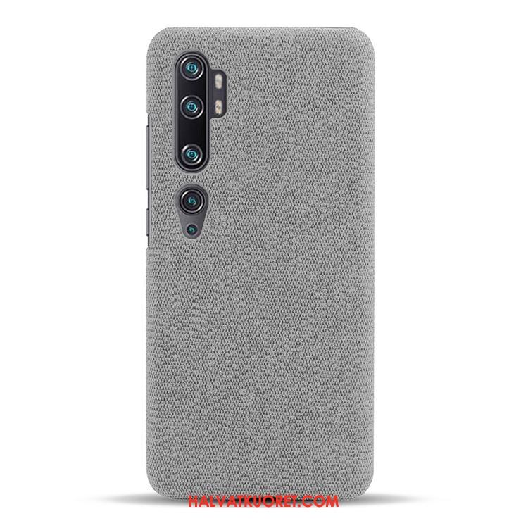 Xiaomi Mi Note 10 Kuoret Kevyt Puhelimen, Xiaomi Mi Note 10 Kuori Kukkakuvio Murtumaton Braun Beige