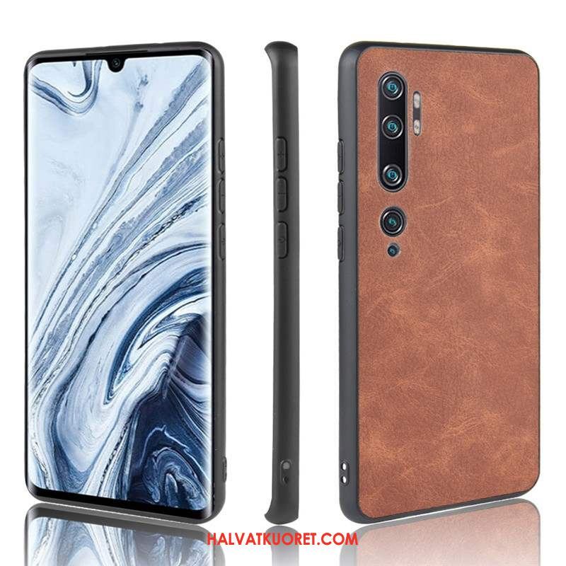 Xiaomi Mi Note 10 Kuoret Persoonallisuus Luova Pehmeä Neste, Xiaomi Mi Note 10 Kuori Harmaa Kotelo Beige