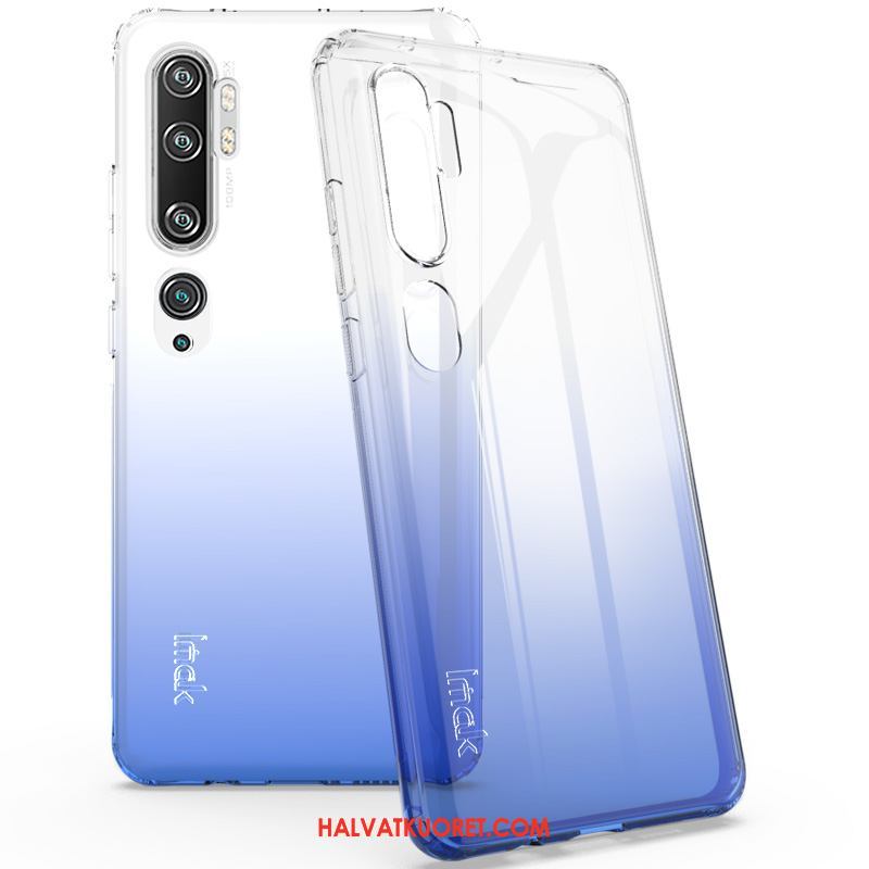 Xiaomi Mi Note 10 Kuoret Pieni Suojaus Kaltevuus, Xiaomi Mi Note 10 Kuori Kotelo Läpinäkyvä Beige