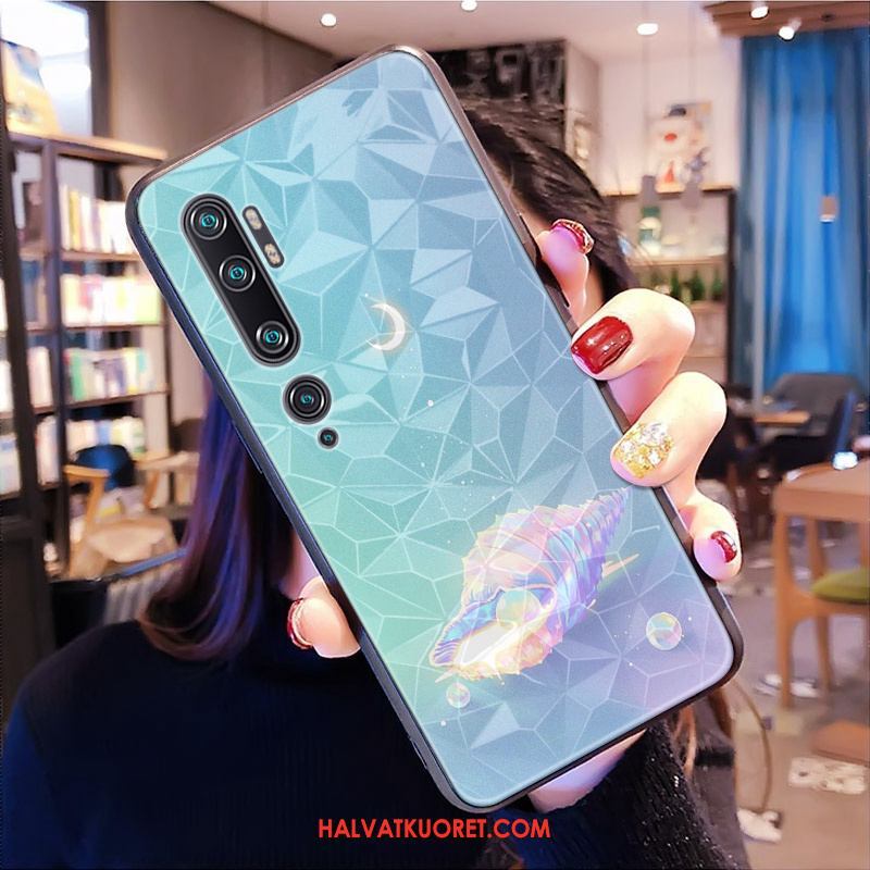 Xiaomi Mi Note 10 Kuoret Timantti Pieni Puhelimen, Xiaomi Mi Note 10 Kuori Violetti Kotelo Beige