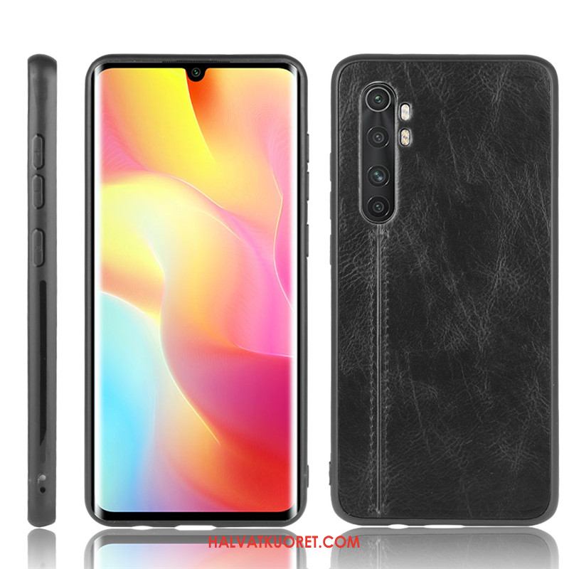 Xiaomi Mi Note 10 Lite Kuoret Nahkakotelo Punainen Puhelimen, Xiaomi Mi Note 10 Lite Kuori Kukkakuvio Nuoret Beige