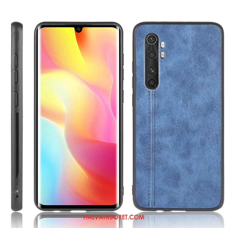 Xiaomi Mi Note 10 Lite Kuoret Nahkakotelo Punainen Puhelimen, Xiaomi Mi Note 10 Lite Kuori Kukkakuvio Nuoret Beige