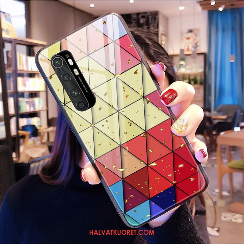 Xiaomi Mi Note 10 Lite Kuoret Puhelimen Muokata Pieni, Xiaomi Mi Note 10 Lite Kuori Lasi Kulta Beige