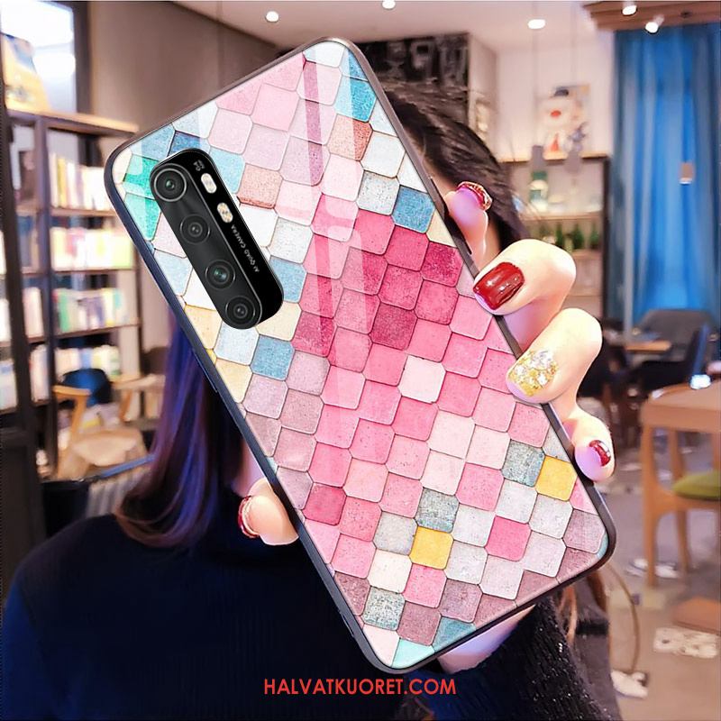 Xiaomi Mi Note 10 Lite Kuoret Puhelimen Muokata Pieni, Xiaomi Mi Note 10 Lite Kuori Lasi Kulta Beige