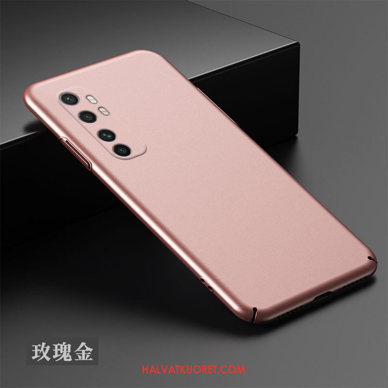 Xiaomi Mi Note 10 Lite Kuoret Yksinkertainen Kulta All Inclusive, Xiaomi Mi Note 10 Lite Kuori Pieni Kova Beige