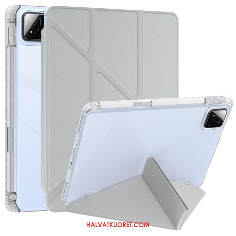 Xiaomi Pad 7 / 7 Pro Keinonahkaa Origami-suojalla