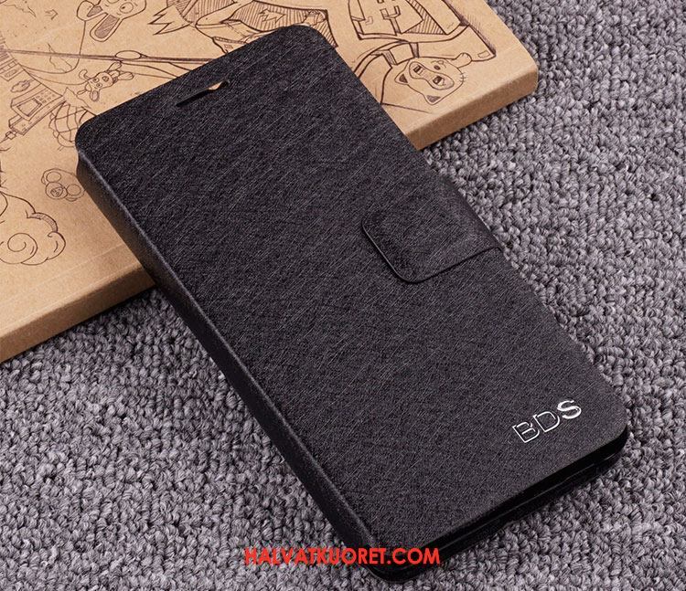 Xiaomi Redmi 5 Kuoret Nahkakotelo Punainen Simpukka, Xiaomi Redmi 5 Kuori Pesty Suede Puhelimen Beige