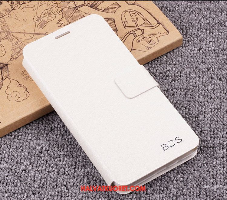 Xiaomi Redmi 5 Kuoret Nahkakotelo Punainen Simpukka, Xiaomi Redmi 5 Kuori Pesty Suede Puhelimen Beige