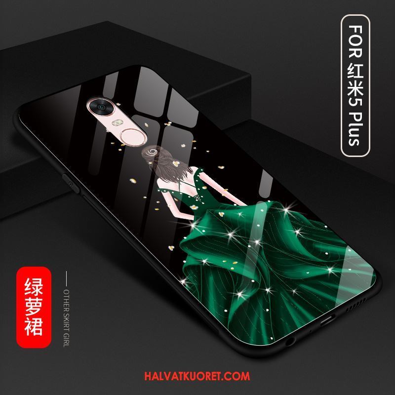 Xiaomi Redmi 5 Plus Kuoret All Inclusive Murtumaton Punainen, Xiaomi Redmi 5 Plus Kuori Persoonallisuus Beige