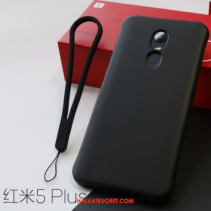 Xiaomi Redmi 5 Plus Kuoret All Inclusive Pehmeä Neste, Xiaomi Redmi 5 Plus Kuori Kotelo Silikoni Orange Beige