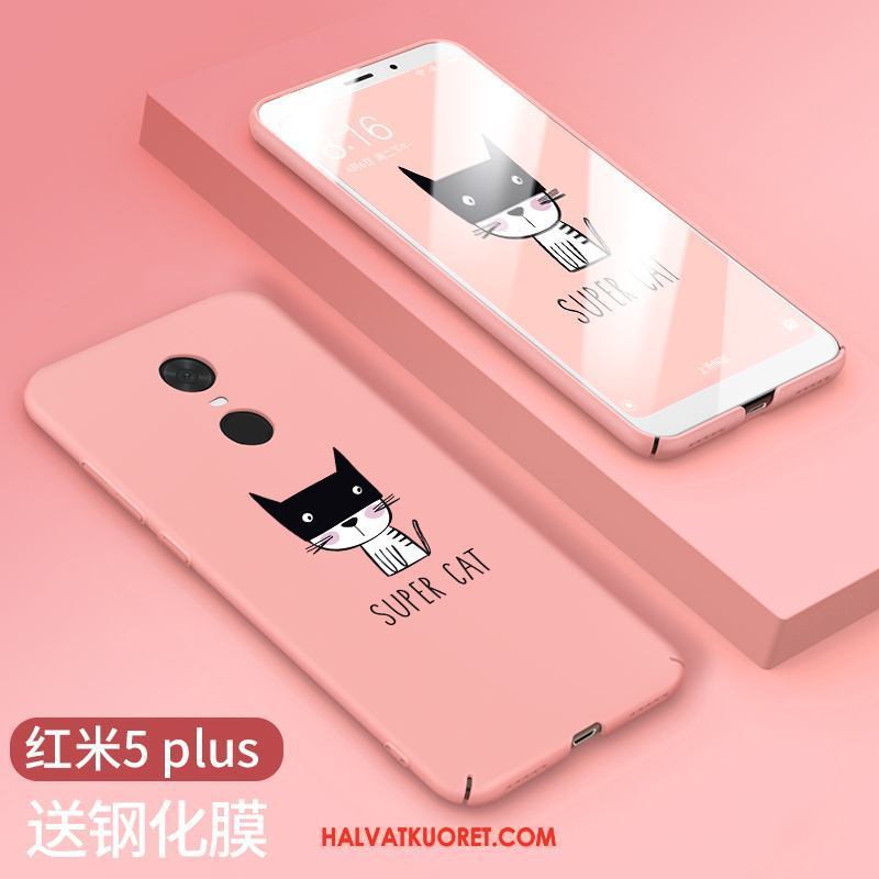 Xiaomi Redmi 5 Plus Kuoret Kova Punainen Sarjakuva, Xiaomi Redmi 5 Plus Kuori Persoonallisuus Luova Beige