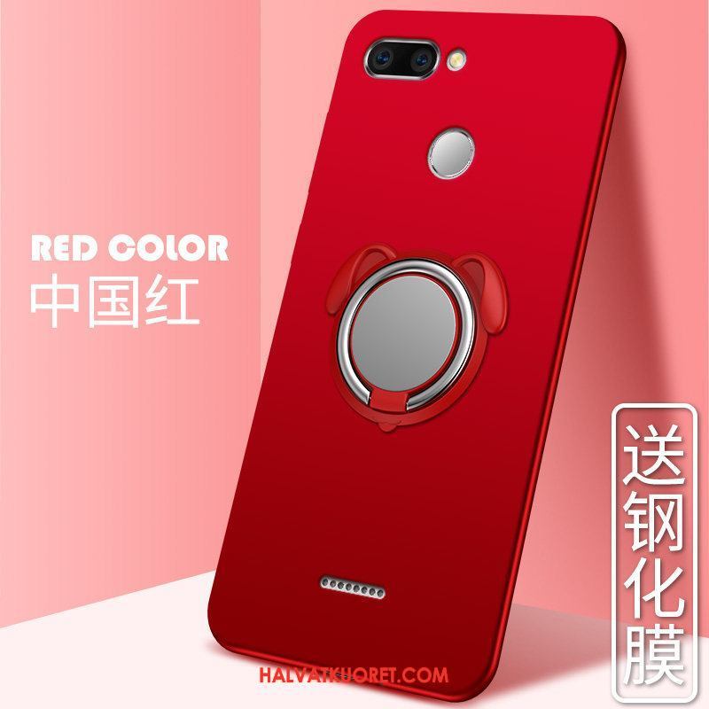 Xiaomi Redmi 6 Kuoret Murtumaton Luova Pieni, Xiaomi Redmi 6 Kuori Pehmeä Neste Suojaus Beige